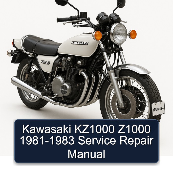 Kawasaki KZ1000 Z1000 1981-1983 Service Repair Manual