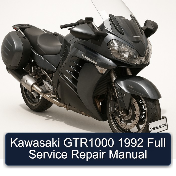 Kawasaki GTR1000 1992 Full Service Repair Manual
