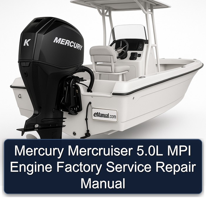 Mercury Mercruiser 5.0L MPI Engine Factory Service Repair Manual